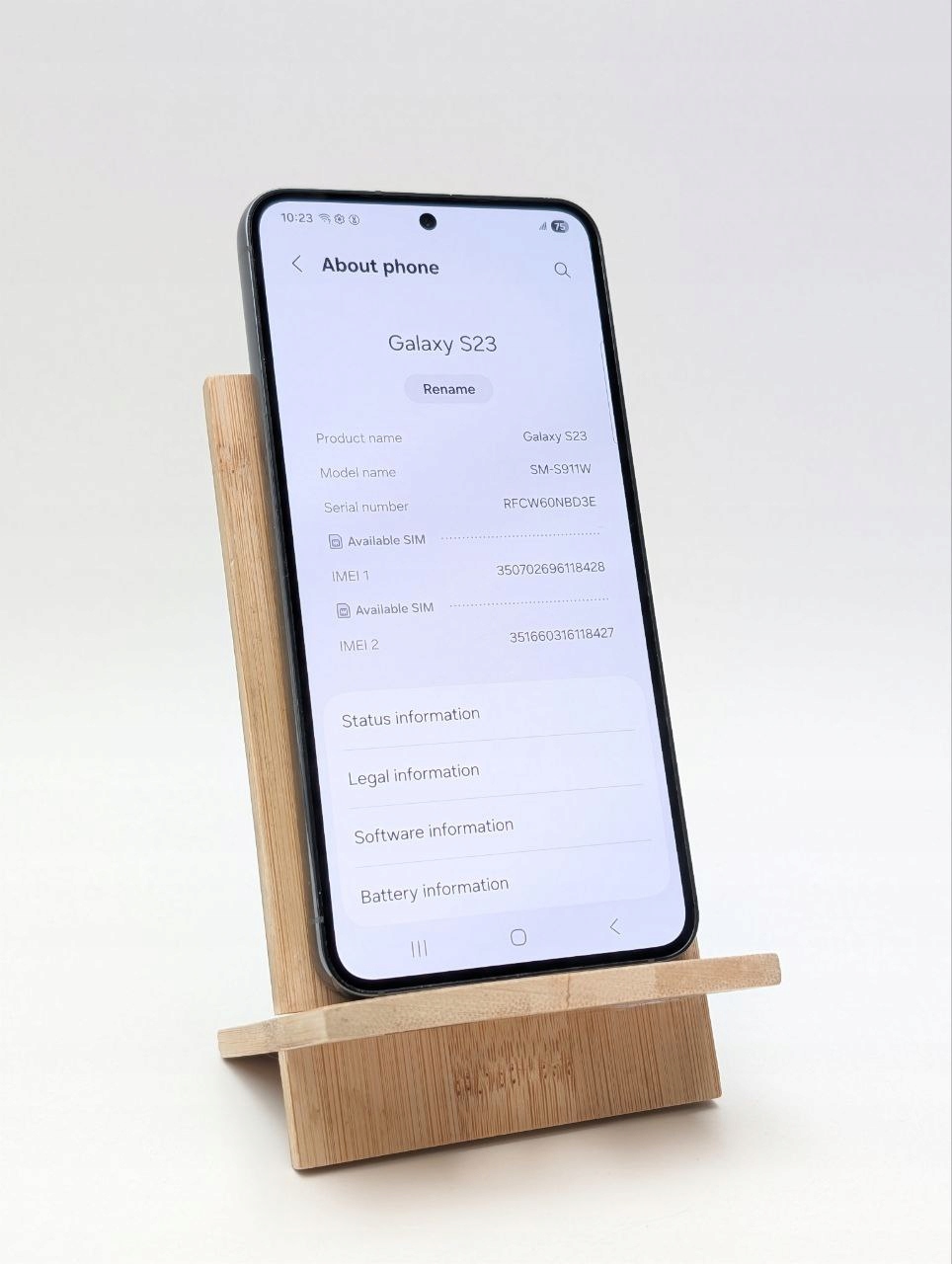 Samsung Galaxy S23 128GB zielony (Używany)