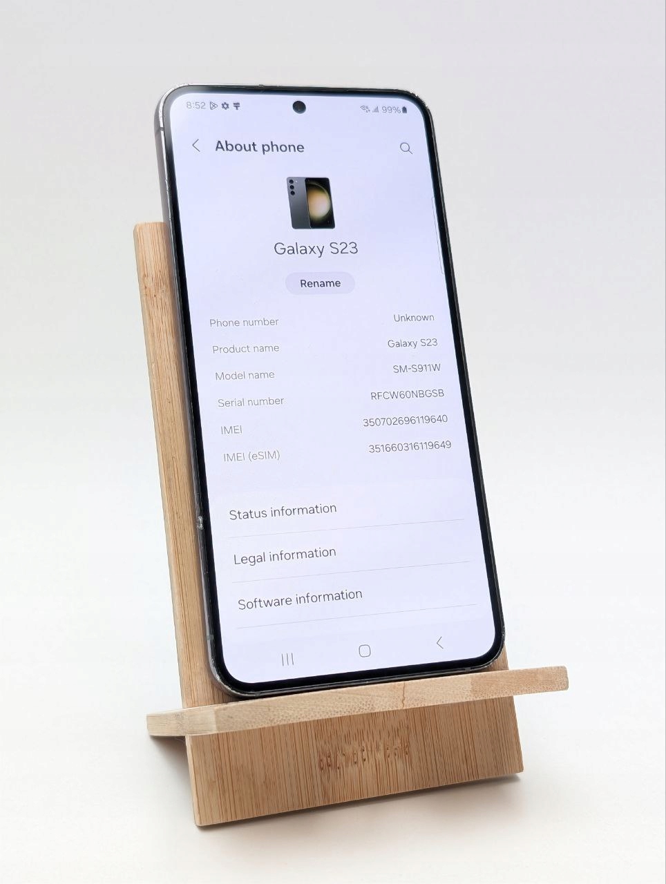 Samsung Galaxy S23 128GB zielony (Używany)