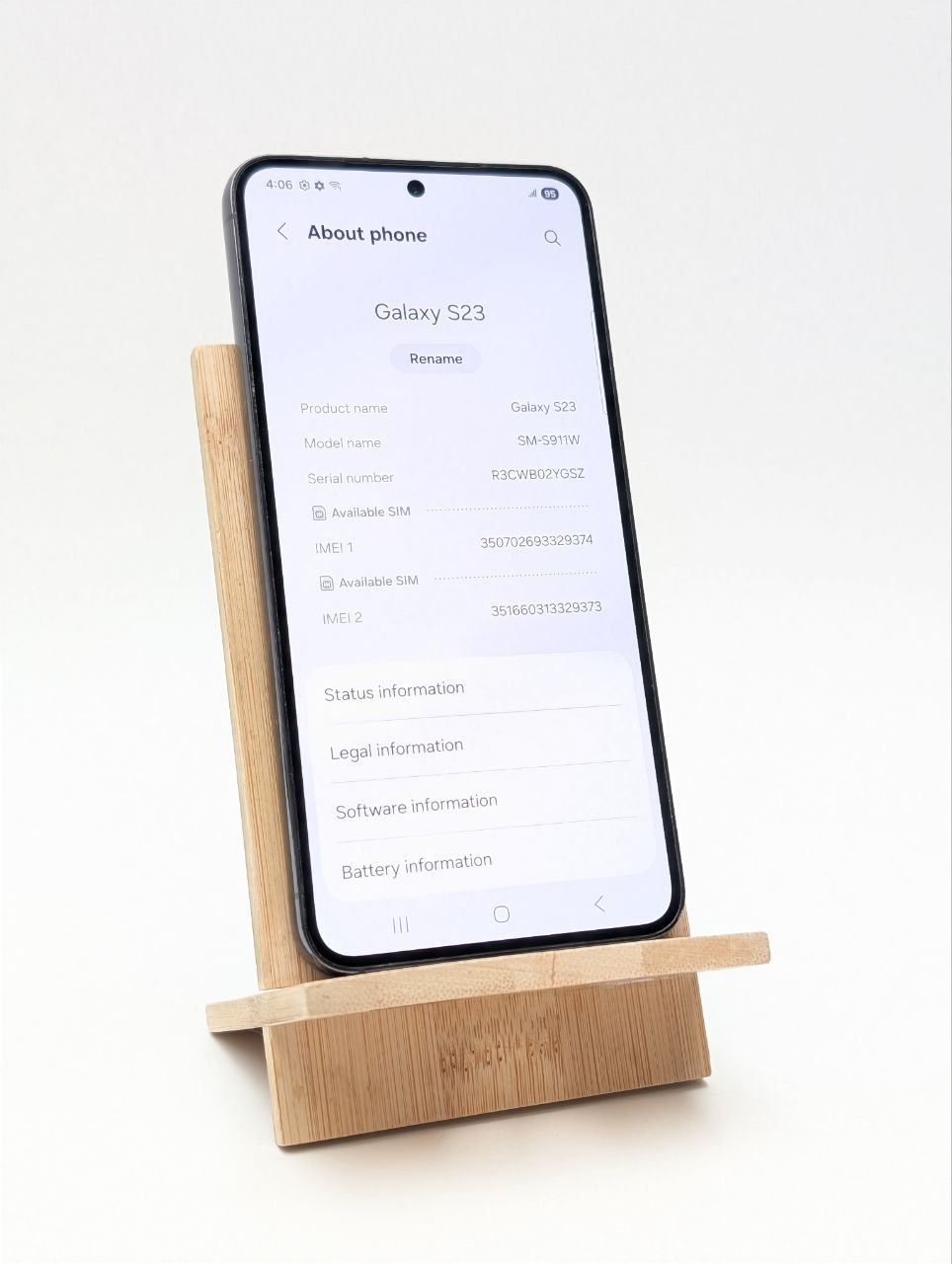 Samsung Galaxy S23 128GB czarny (Używany)