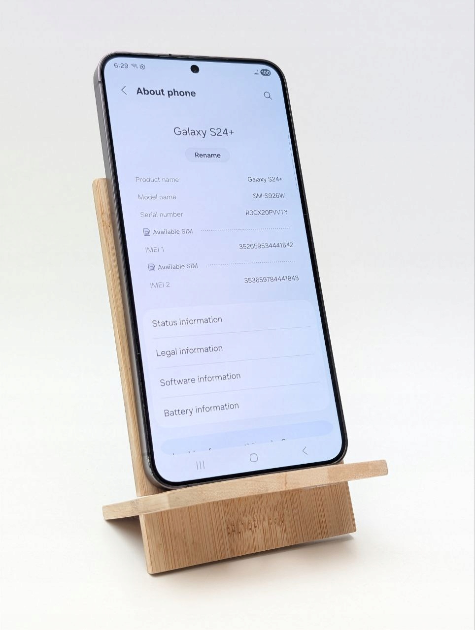 Samsung Galaxy S24 Plus 256GB Czarny (Powystawowy)