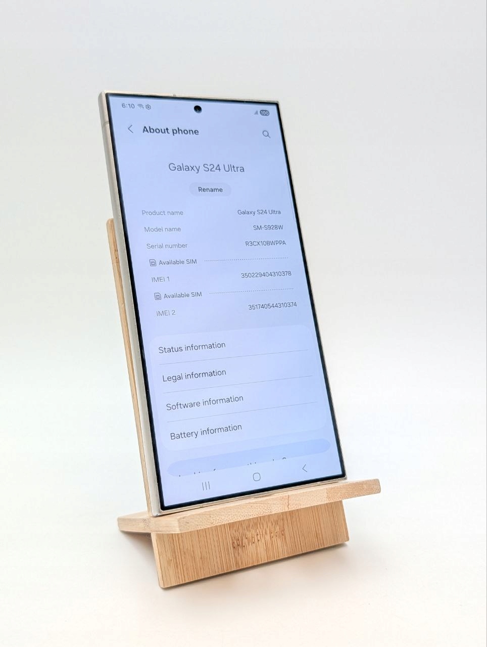 Samsung Galaxy S24 Ultra 512GB srebrny (Używany)