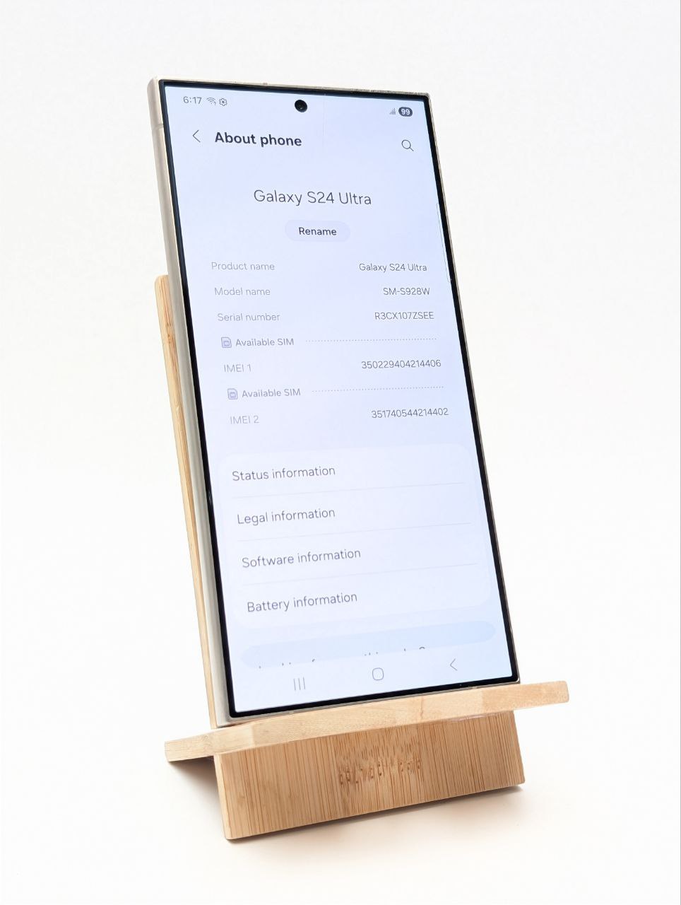 Samsung Galaxy S24 Ultra 512GB Srebrny (Powystawowy)