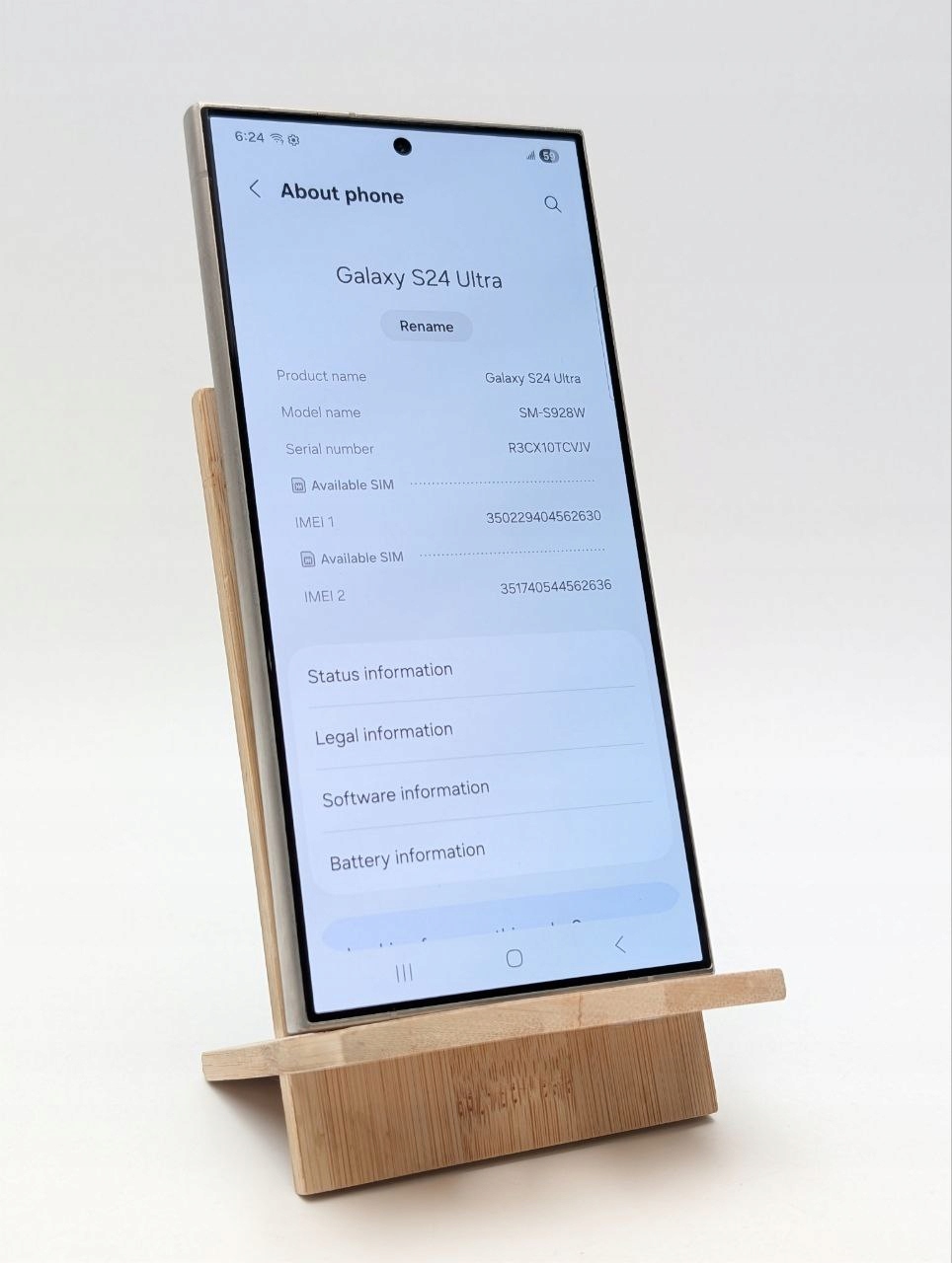 Samsung Galaxy S24 Ultra 256GB Fioletowy (Używany)