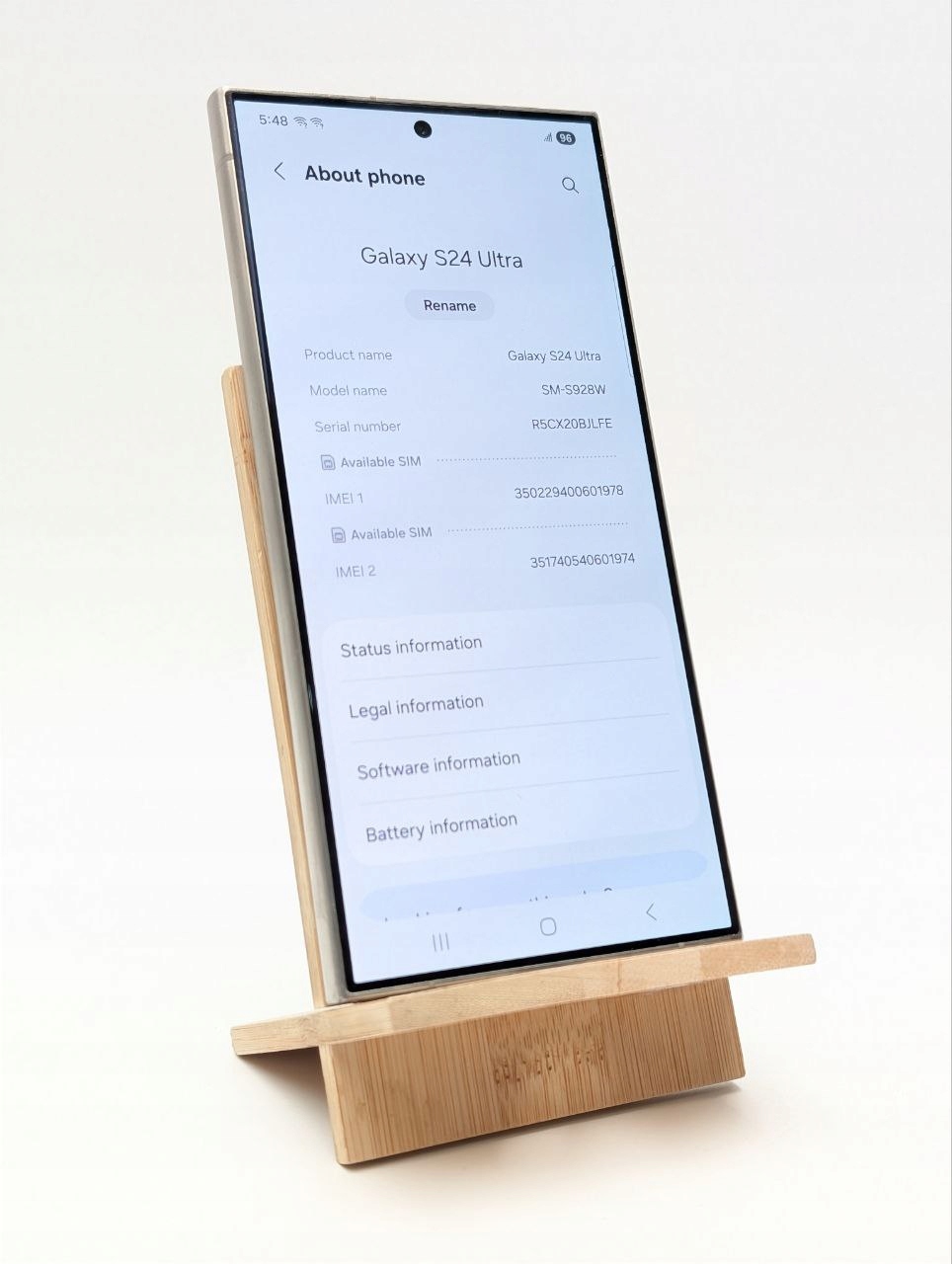 Samsung Galaxy S24 Ultra 512GB srebrny (Powystawowy)