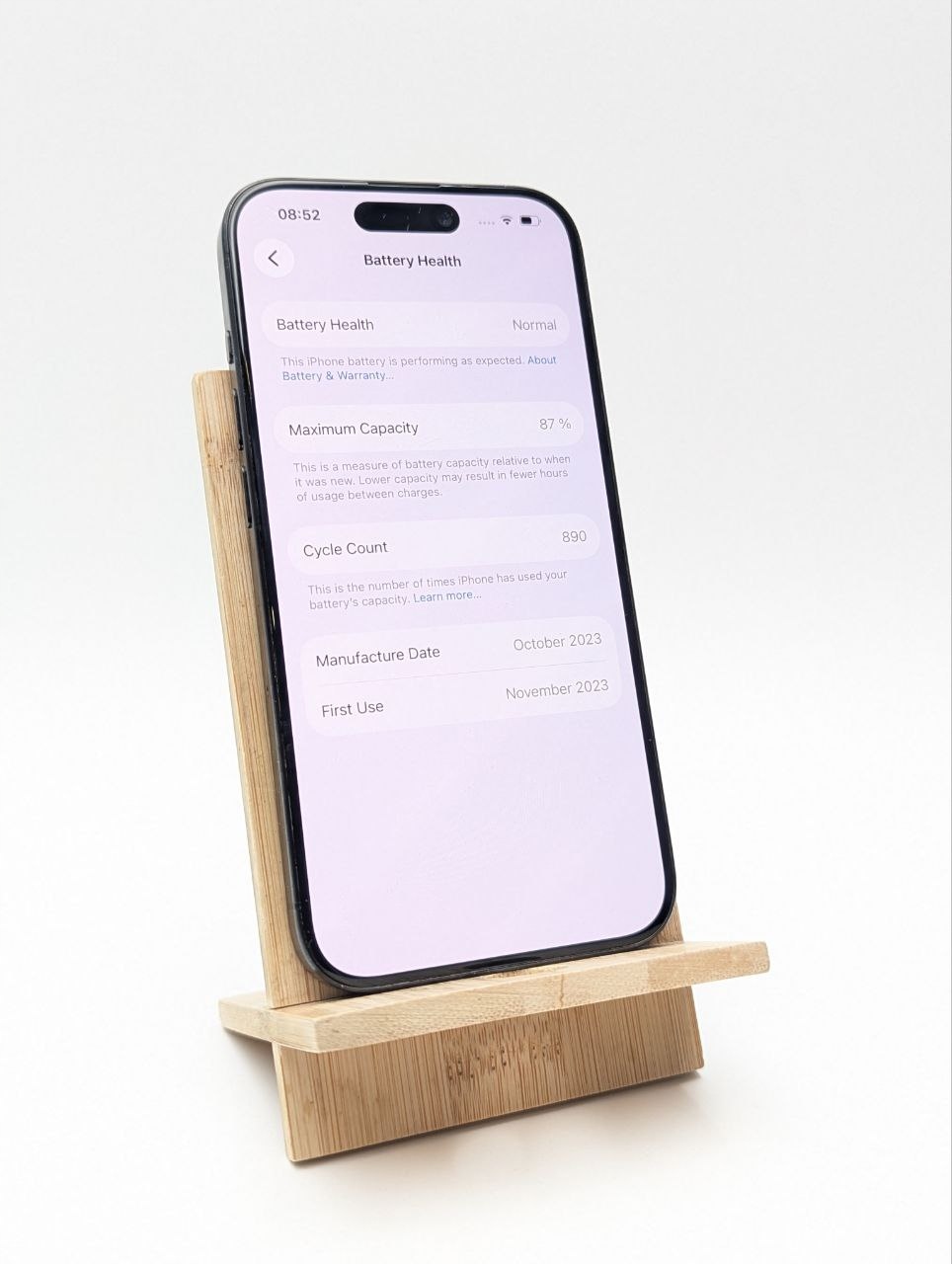 Apple iPhone 15 Pro 256GB Czarny (Używany)