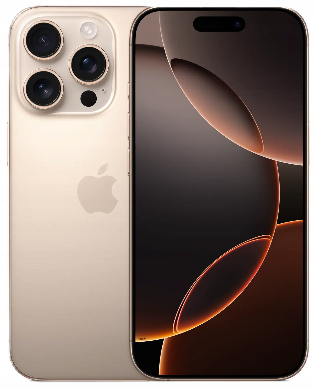 Apple iPhone 16 Pro 128GB Tytan pustynny| eSim | bateria 100% (Powystawowy)