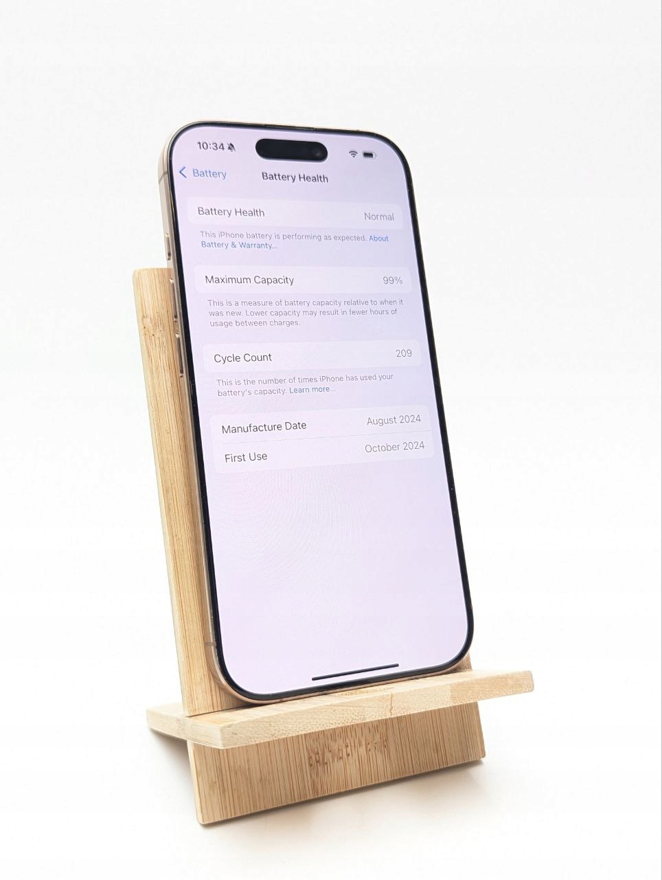 Apple iPhone 16 Pro 256GB Tytan Pustynny| eSim (Używany)