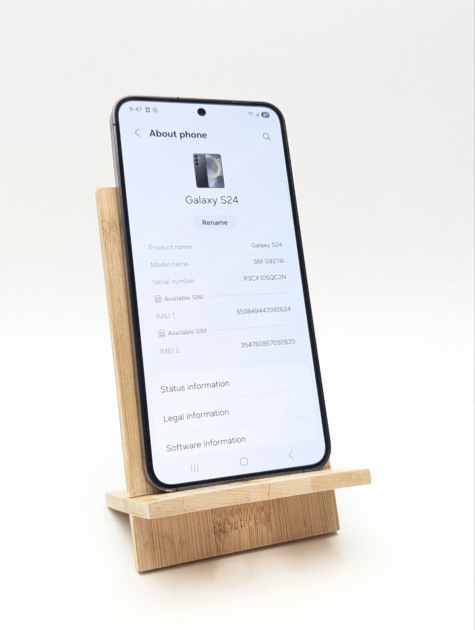 Samsung Galaxy S24 256 GB czarny (Powystawowy)