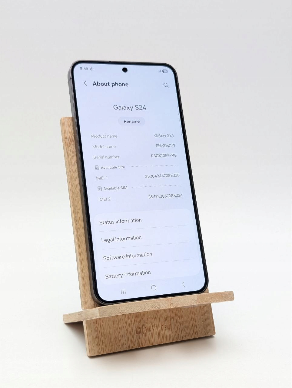 Samsung Galaxy S24 256 GB czarny (Powystawowy)