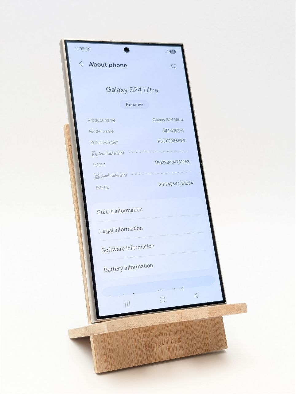 Samsung Galaxy S24 Ultra 256GB Szary (Powystawowy)