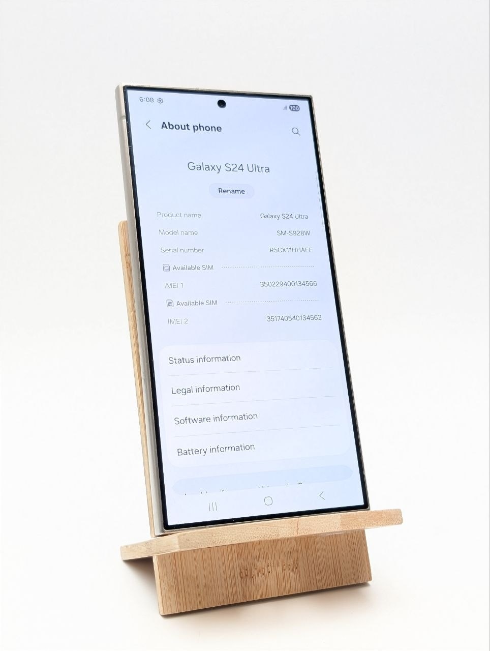 Samsung Galaxy S24 Ultra 512GB srebrny (Używany)