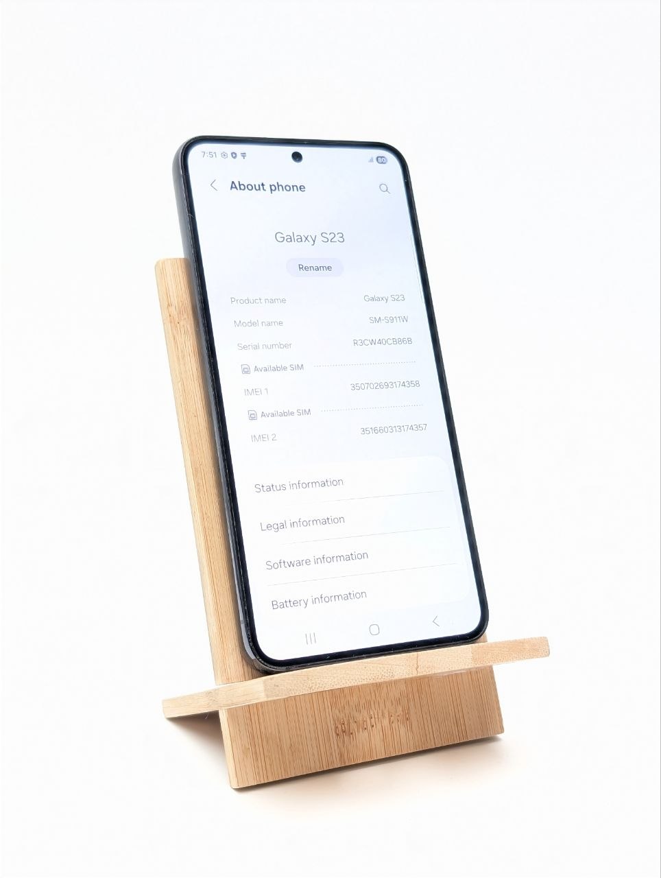 Samsung Galaxy S23 128GB Czarny (Powystawowy)