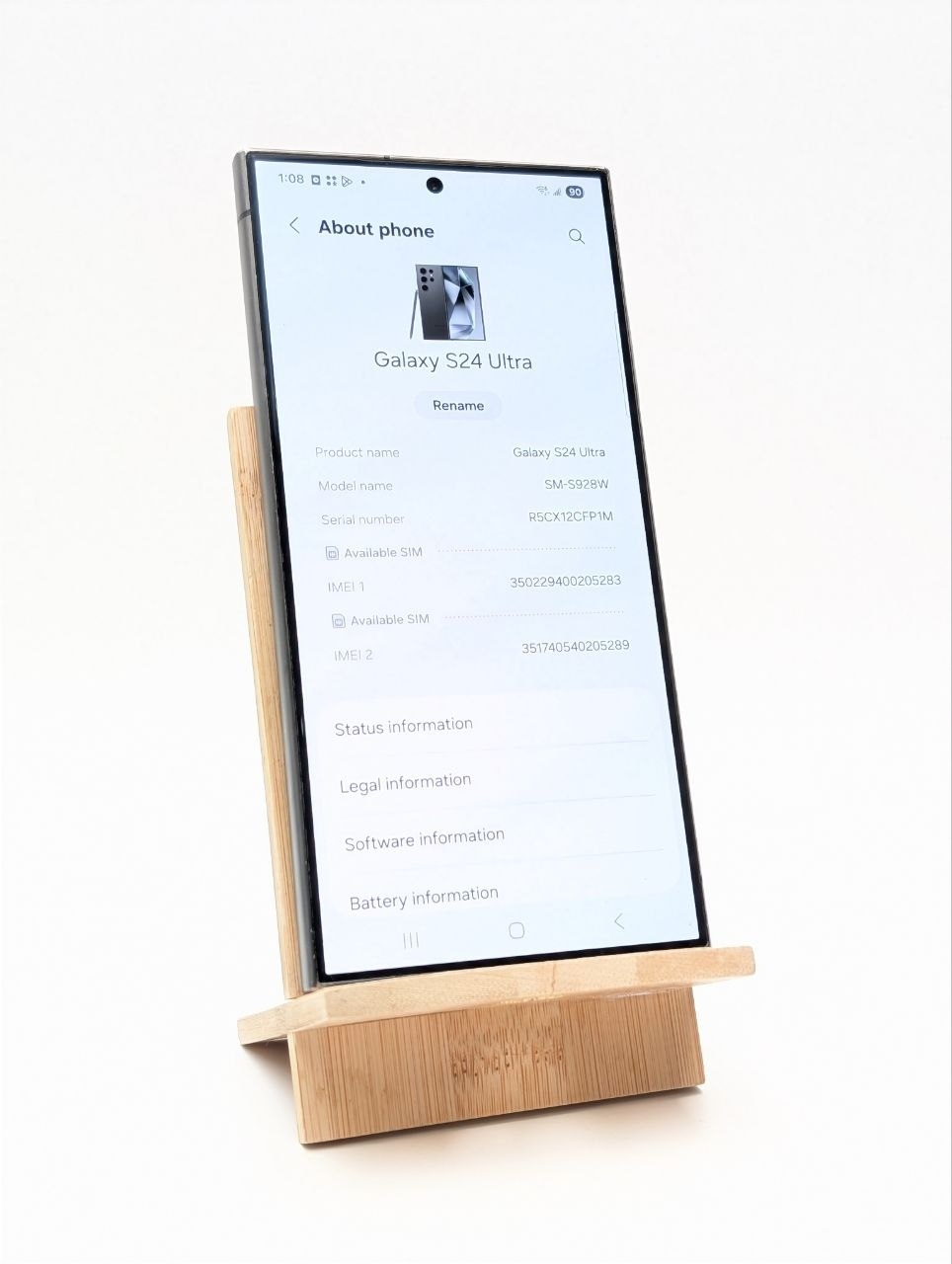 Samsung Galaxy S24 Ultra 512GB Czarny (Używany)