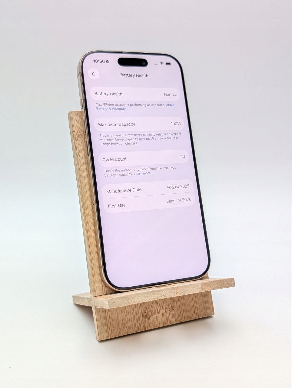 Apple iPhone 16 Pro 128GB Tytan Pustynny | bateria 100% (Powystawowy)