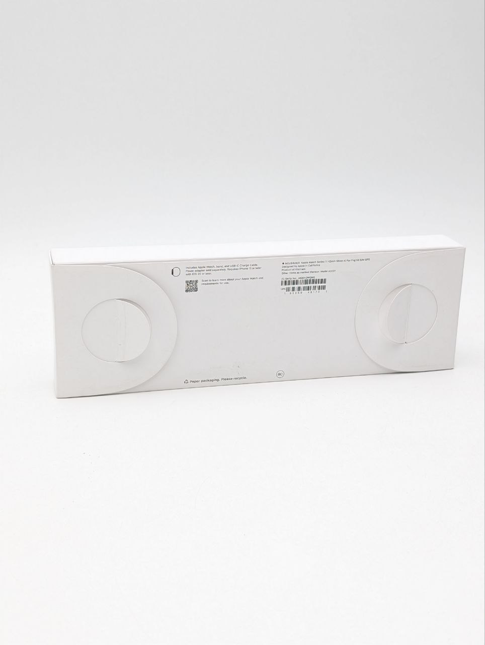 Apple Watch Series 11 GPS 42mm srebrny z paskiem S/M (Powystawowy)