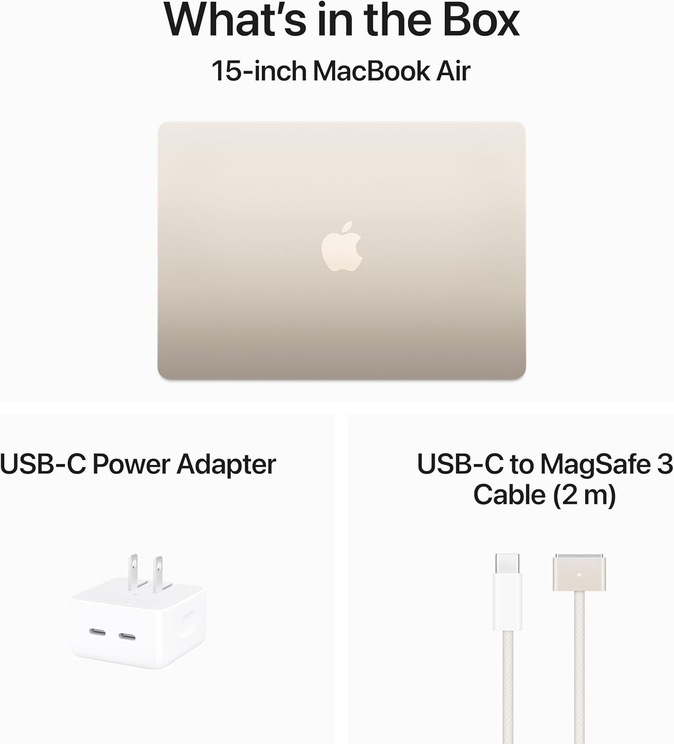 Apple MacBook Air 15,3" M4 24GB / 512GB Księżycowa poświata