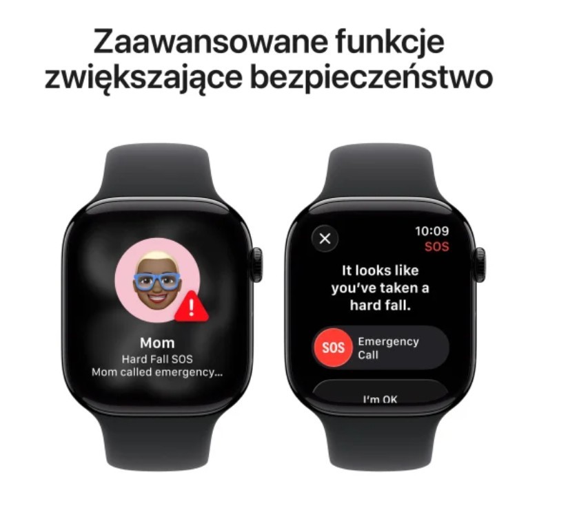 Apple Watch Series 11 GPS+Cellular 46mm Onyks Czarny z paskiem M/L |Nowy (Powystawowy)