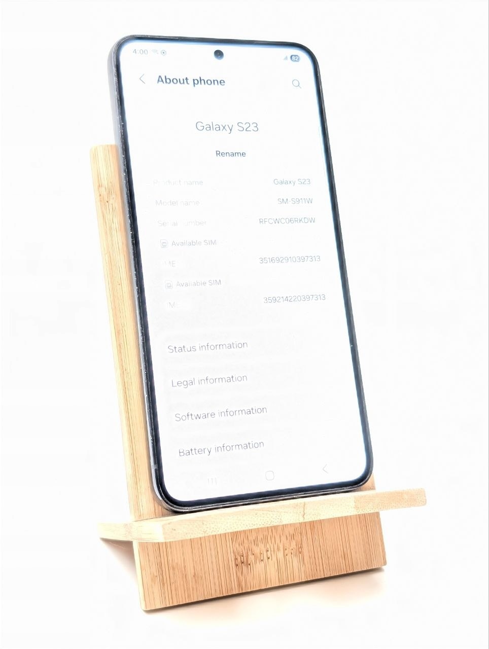 Samsung Galaxy S23 128GB Czarny (Używany)
