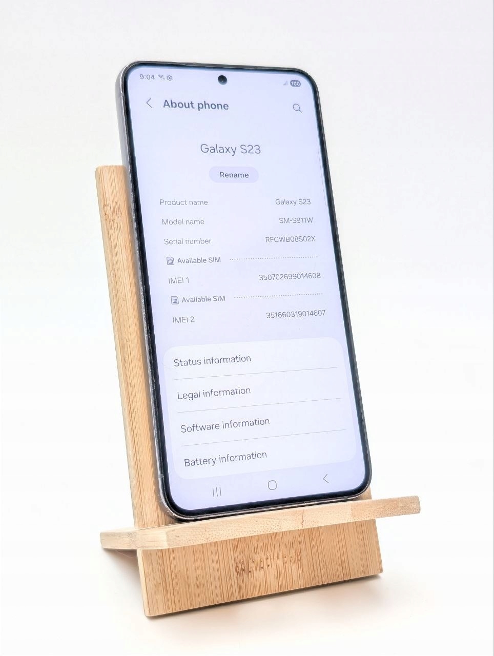 Samsung Galaxy S23 128GB Czarny (Używany)