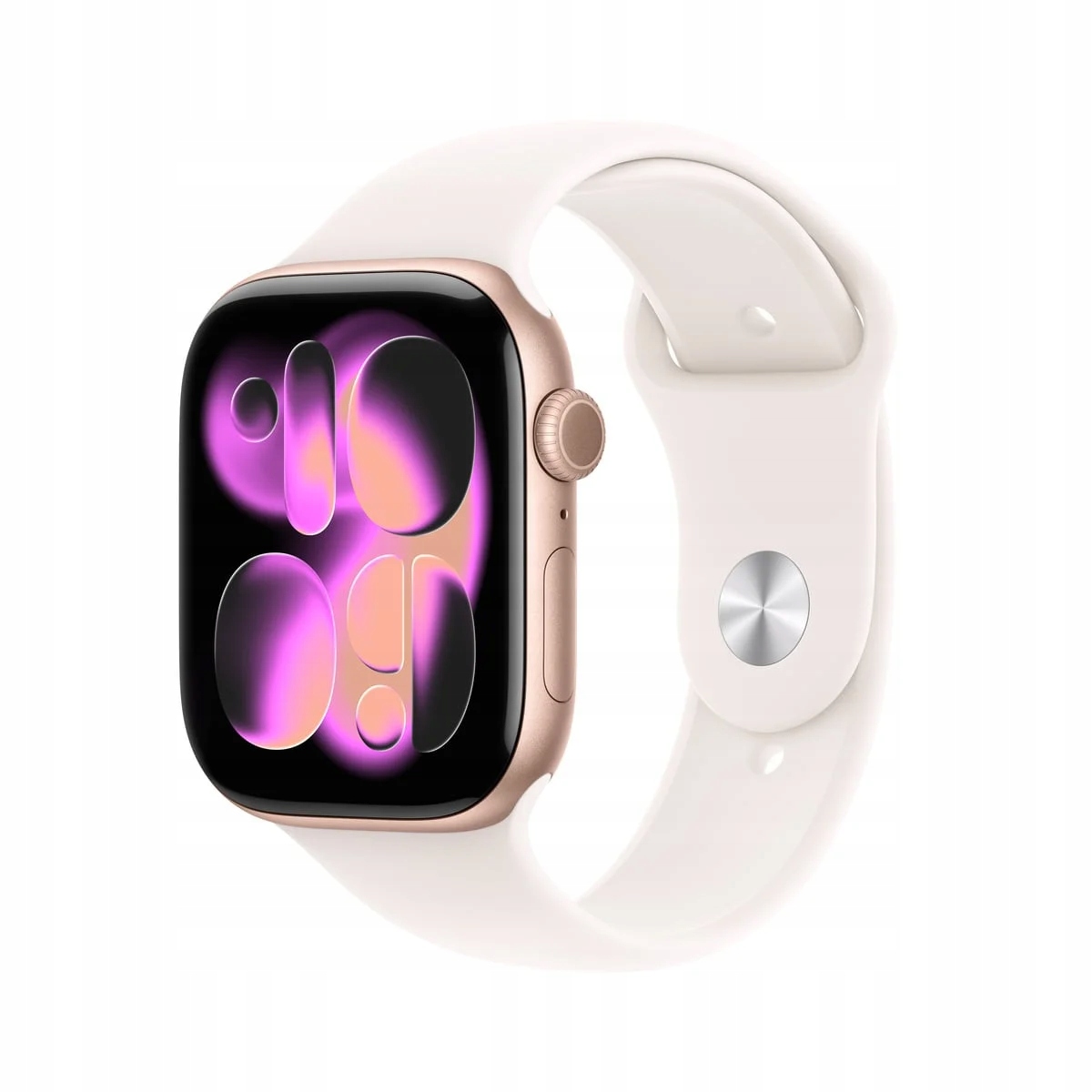 Apple Watch Series 11 GPS 42mm Różowy z paskiem S/M | NOWY (Powystawowy)