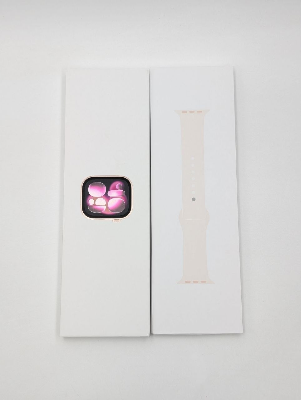 Apple Watch Series 11 GPS 42mm Różowy z paskiem S/M | NOWY (Powystawowy)