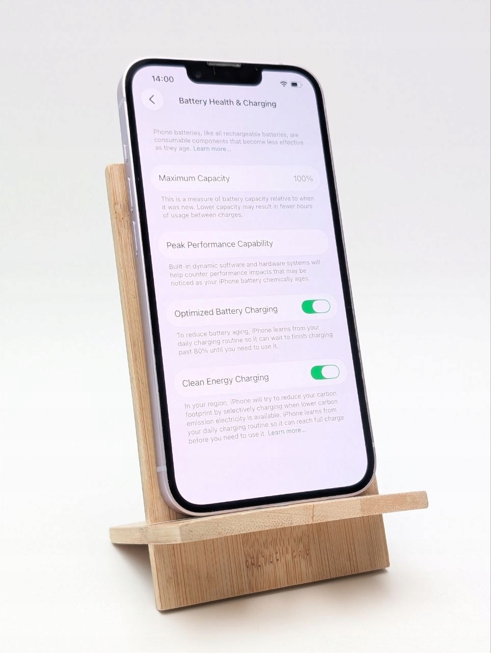 Apple iPhone 14 256 GB fioletowy eSim | bateria 100% (Powystawowy)