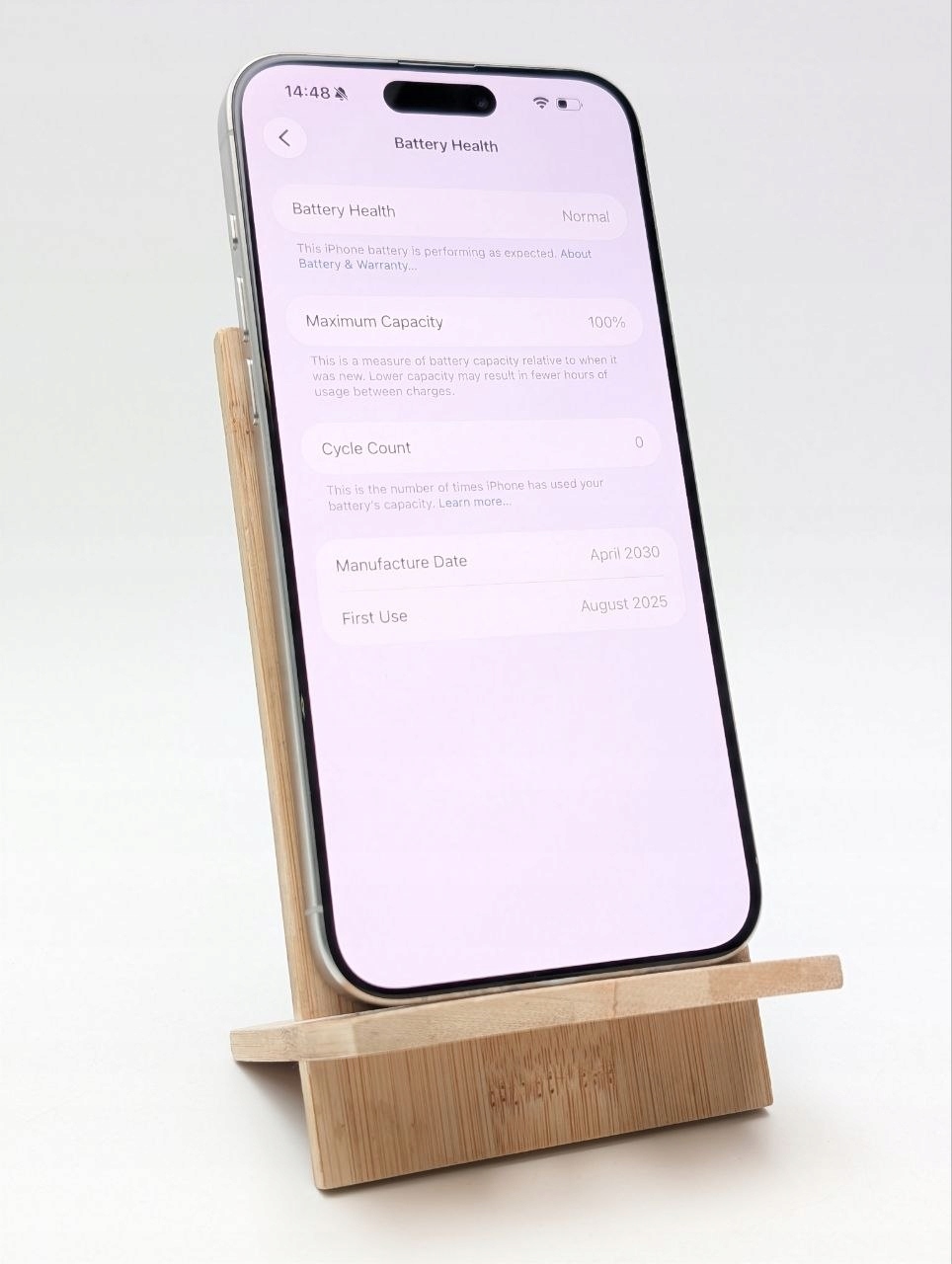 Apple iPhone 15 Pro Max 512 biały | eSim | bateria 100% (Powystawowy)