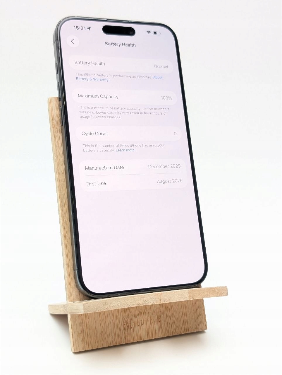 Apple iPhone 15 Pro Max 512GB czarny | eSIM | bateria 100% (Powystawowy)