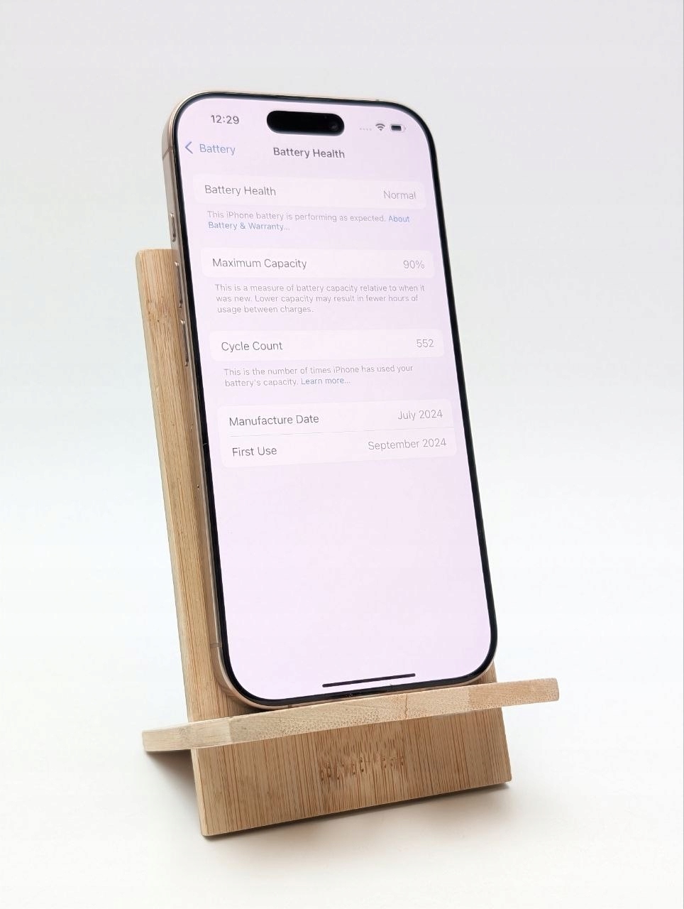 Apple iPhone 16 Pro 128GB Tytan Pustynny (Powystawowy)