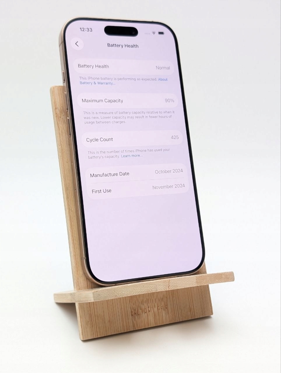 Apple iPhone 16 Pro 128GB Tytan Pustynny (Powystawowy)