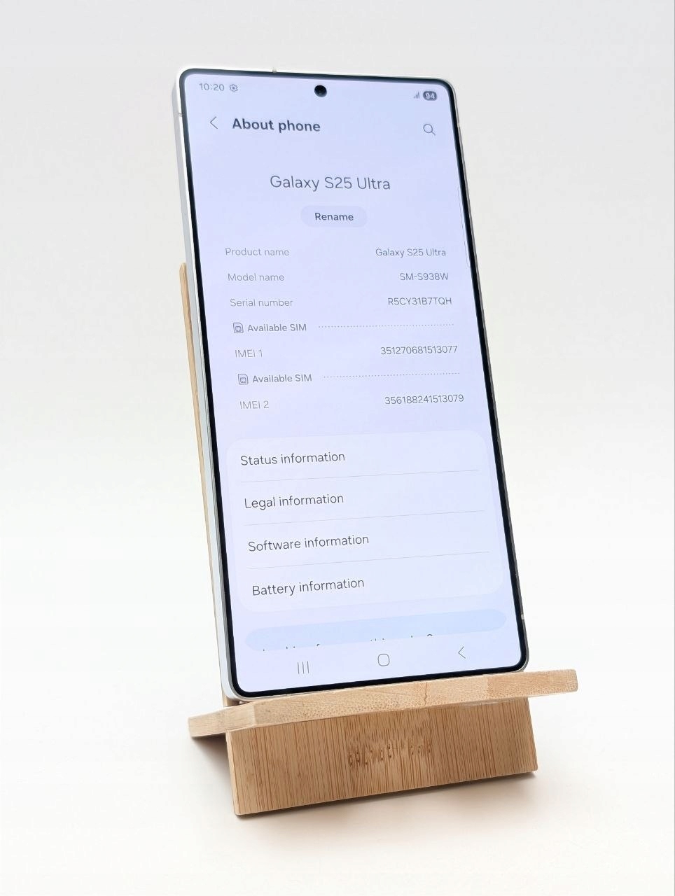 Samsung Galaxy S25 Ultra 256 GB Tytanowy Niebieski (Powystawowy)