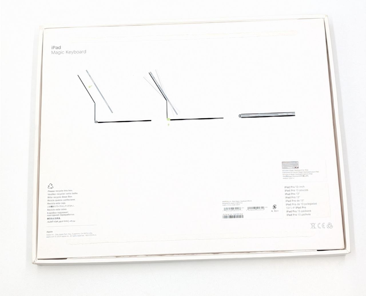 Klawiatura Apple do Apple iPada Pro 13'' M4/M5 Czarna USA (Używany)