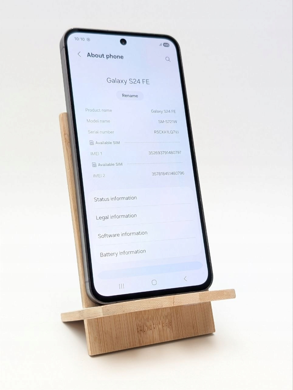 Samsung Galaxy S24 FE 128GB Czarny (Powystawowy)