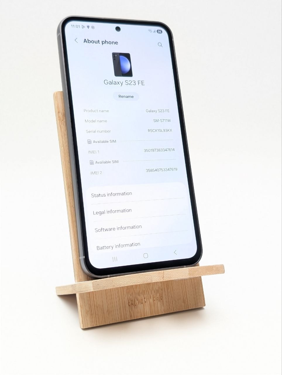 Samsung Galaxy S23 FE 256GB Szary (Powystawowy)