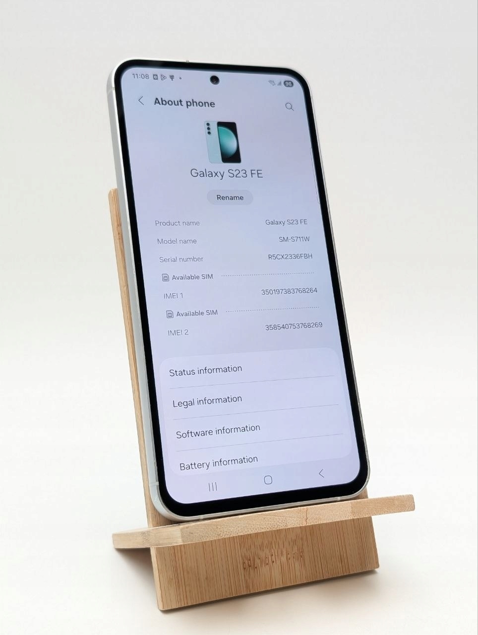 Samsung Galaxy S23 FE 128GB Zielony (Powystawowy)