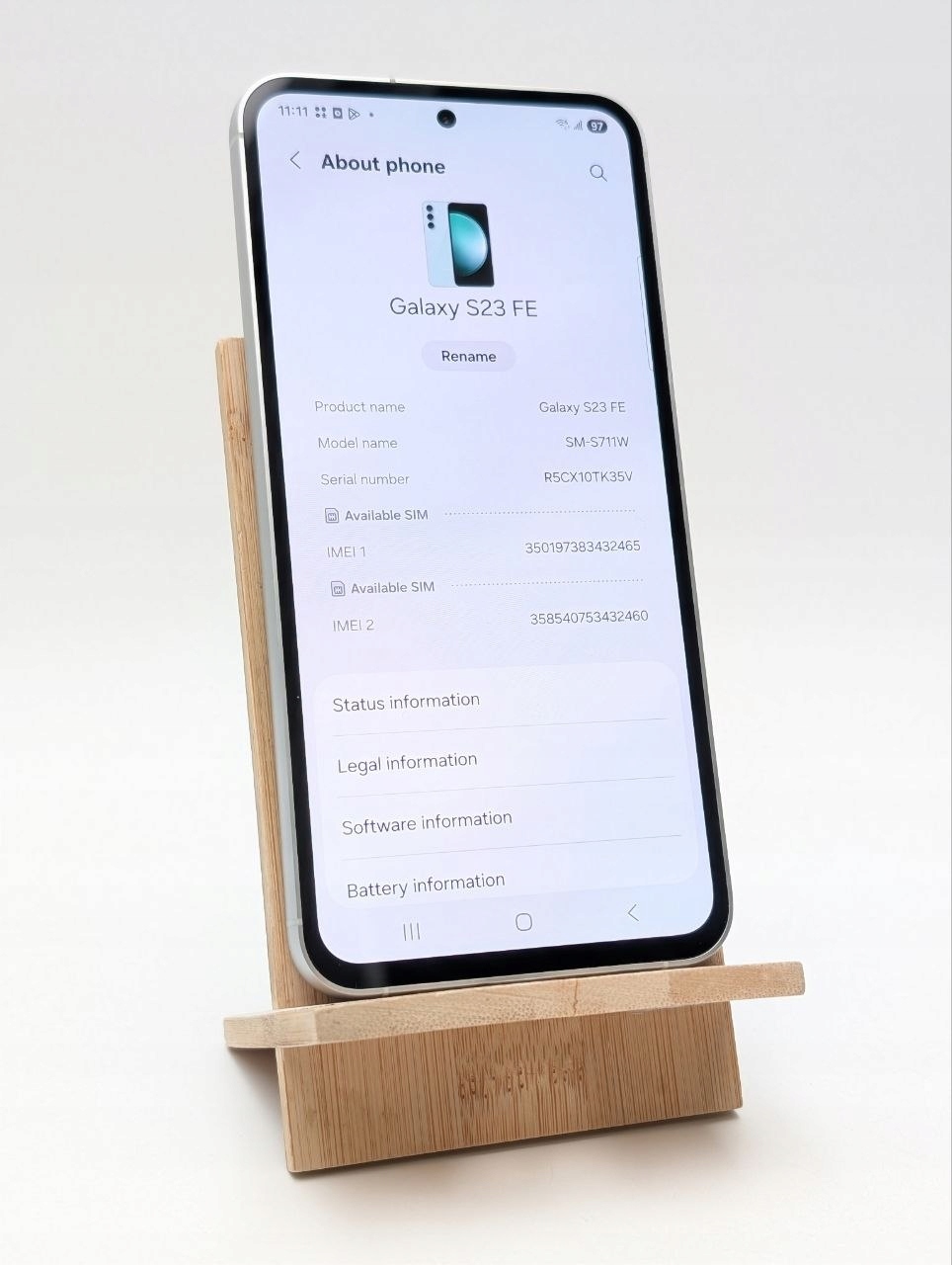 Samsung Galaxy S23 FE 128GB Zielony | jak nowy (Powystawowy)
