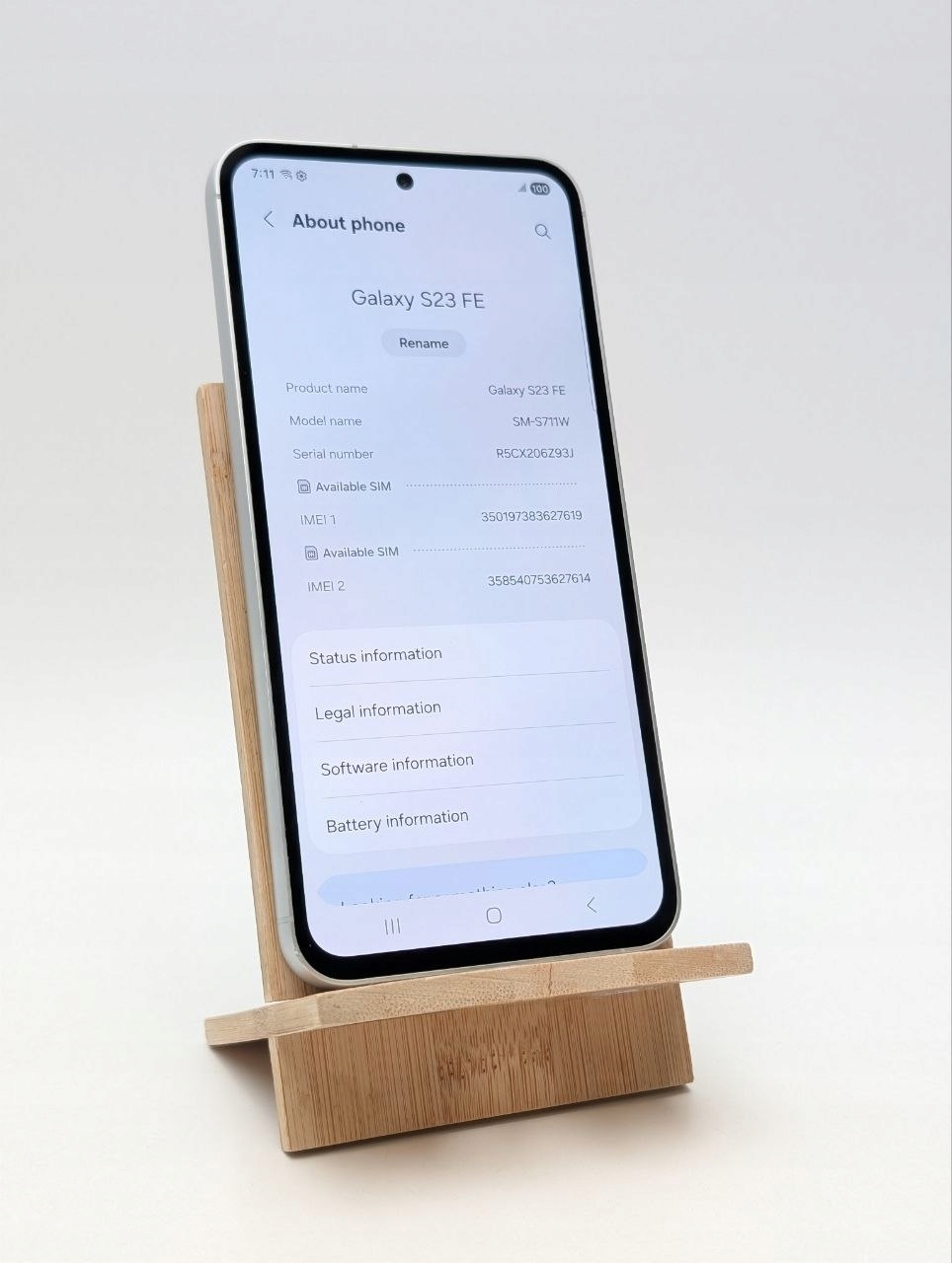 Samsung Galaxy S23 FE 128GB Zielony (Używany)