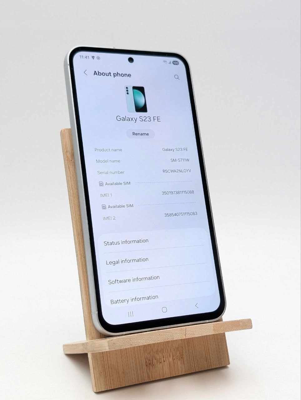 Samsung Galaxy S23 FE 128GB Zielony (Używany)