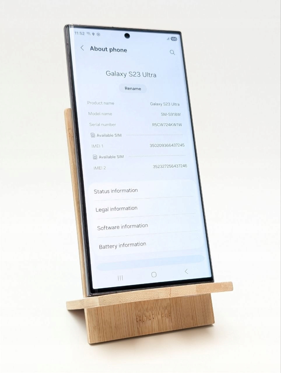 Samsung Galaxy S23 Ultra 256GB Czarny (Używany)