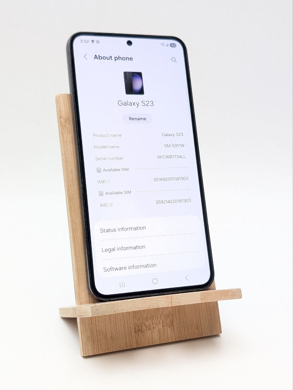 Samsung Galaxy S23 128GB Czarny (Powystawowy)