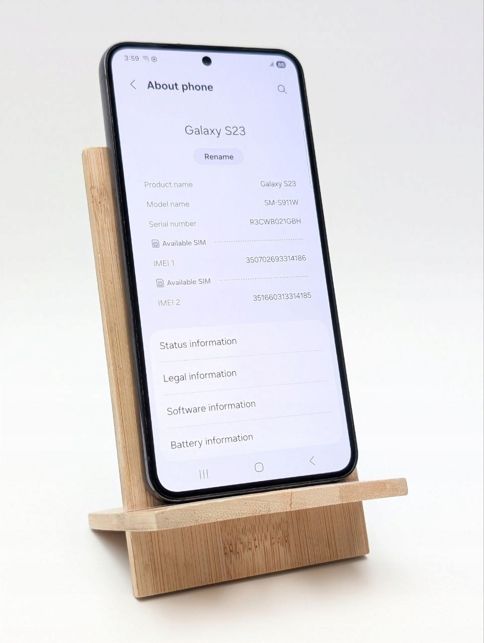 Samsung Galaxy S23 128GB Czarny (Powystawowy)