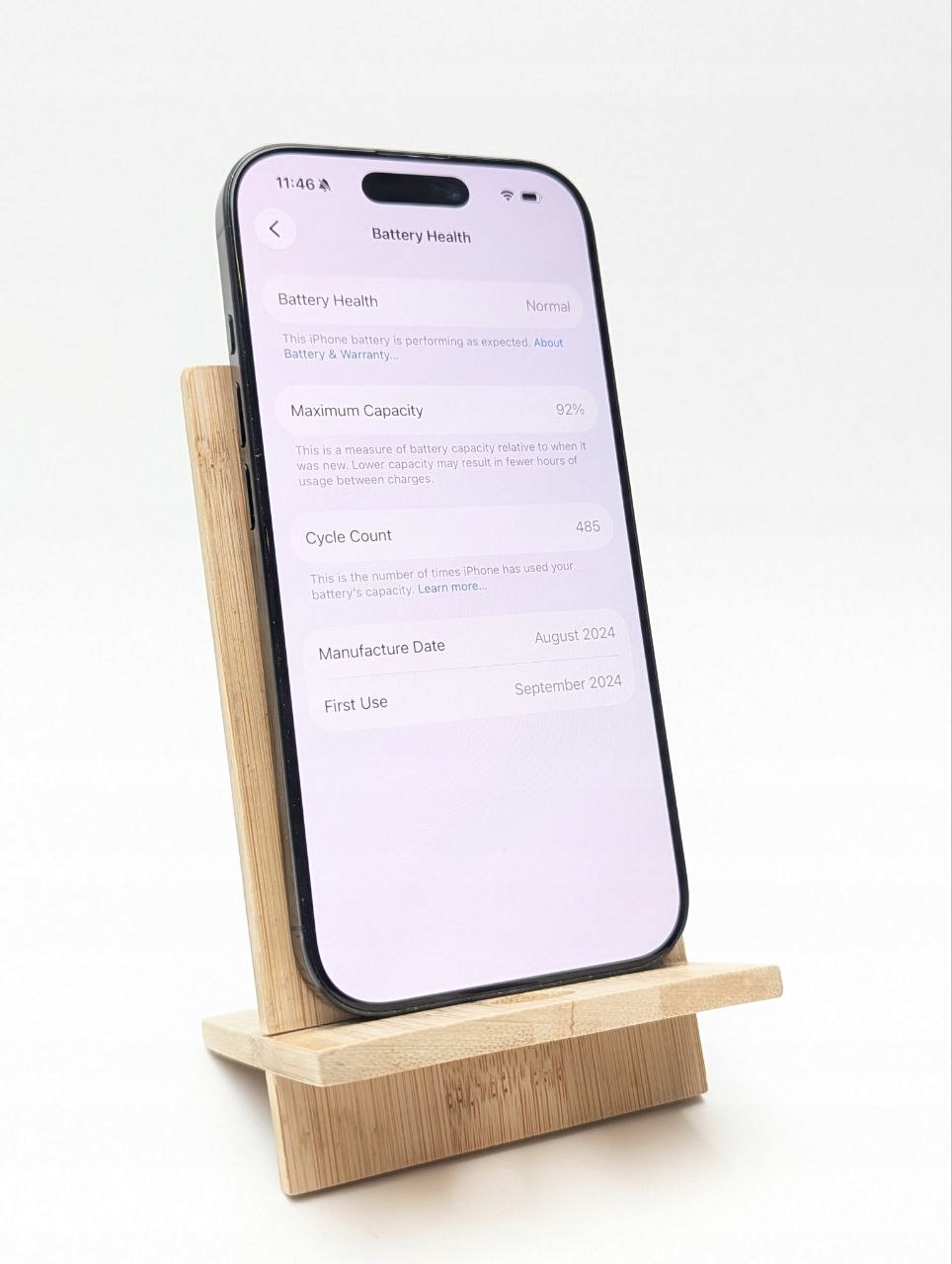 Apple iPhone 16 Pro 128GB Tytan Czarny| eSim (Używany)