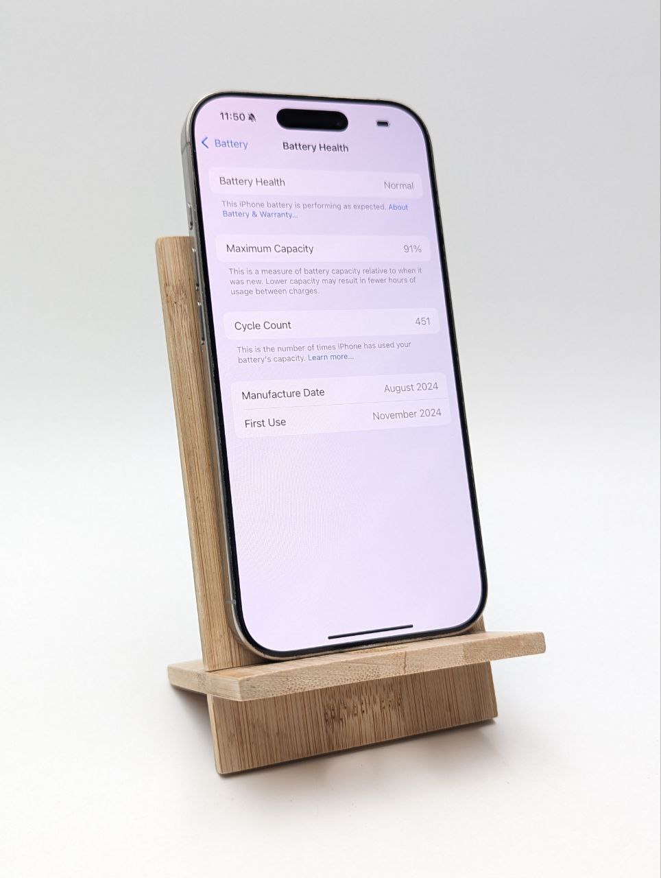Apple iPhone 16 Pro 128GB Tytan naturalny| eSim (Powystawowy)