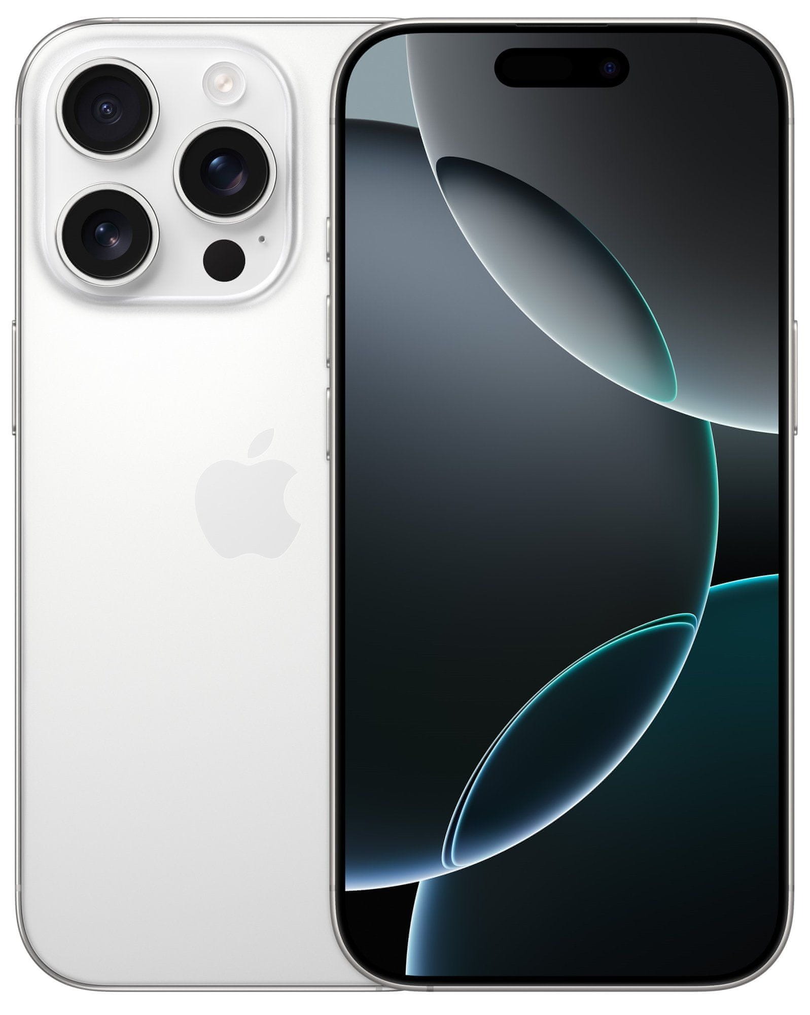 Apple iPhone 16 Pro 256GB Tytan Biały| eSim (Odnowiony przez producenta)