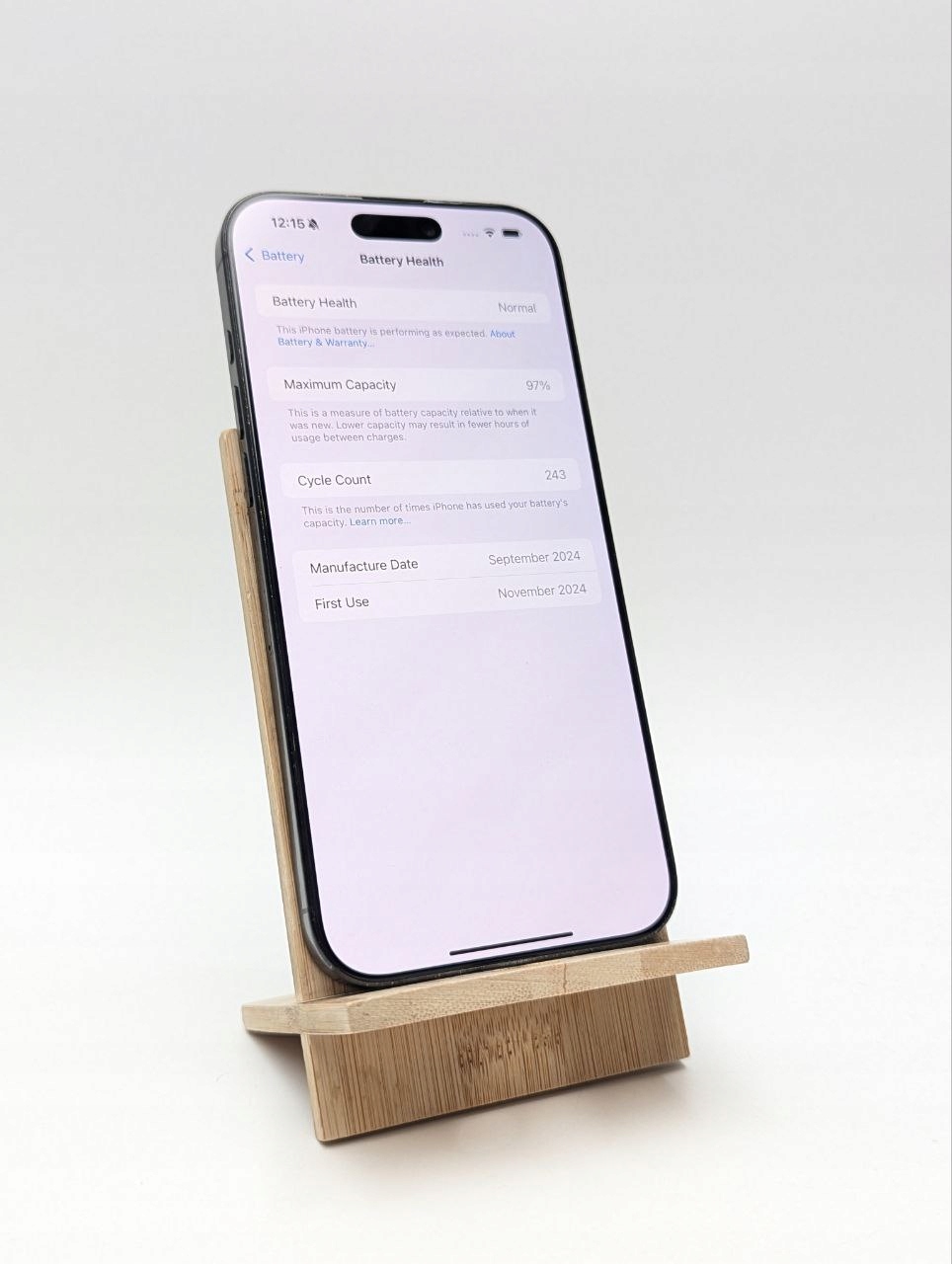 Apple iPhone 16 Pro Max 256GB Tytan Czarny (Używany)