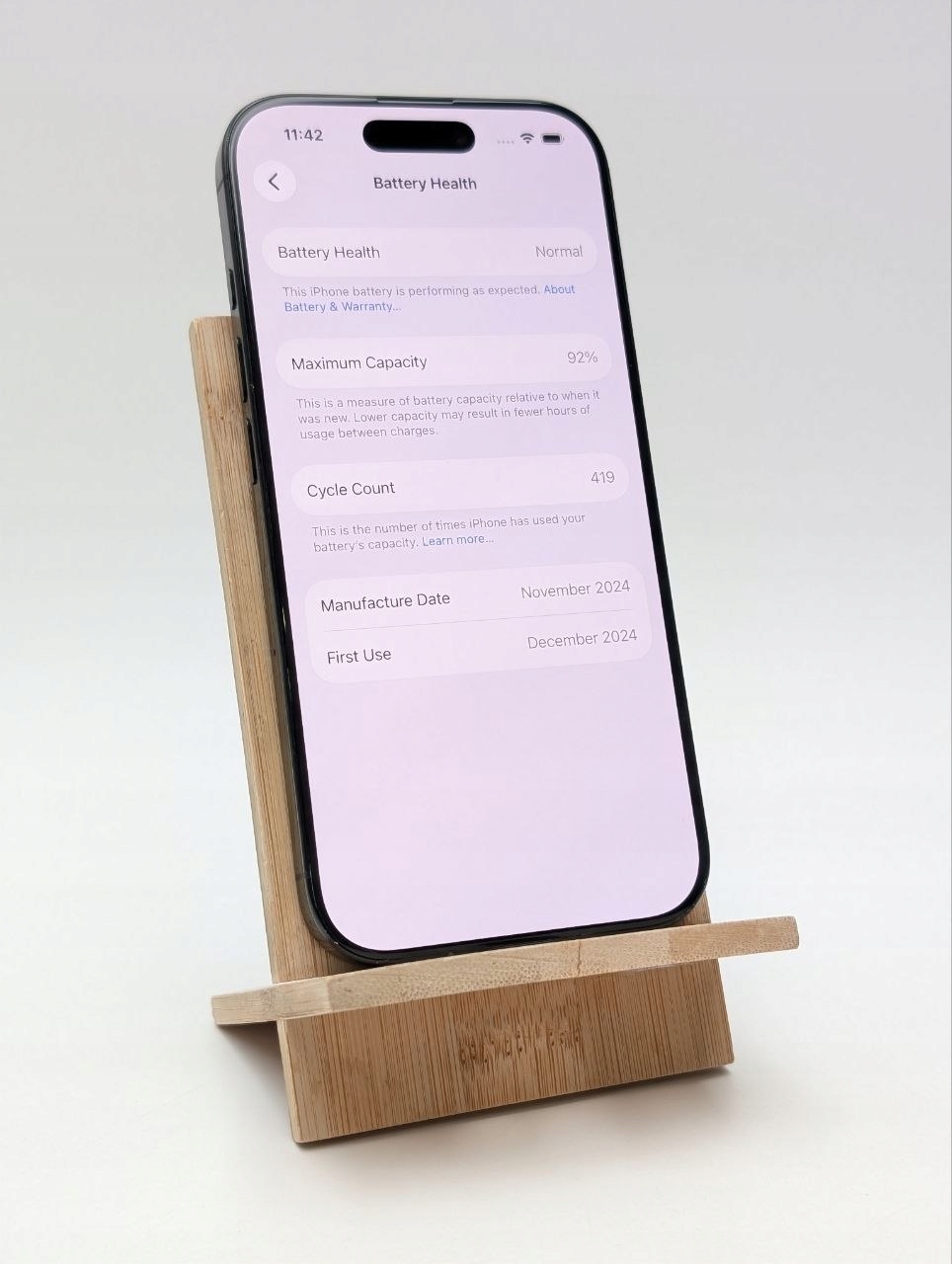 Apple iPhone 16 Pro 128GB Tytan Czarny (Powystawowy)