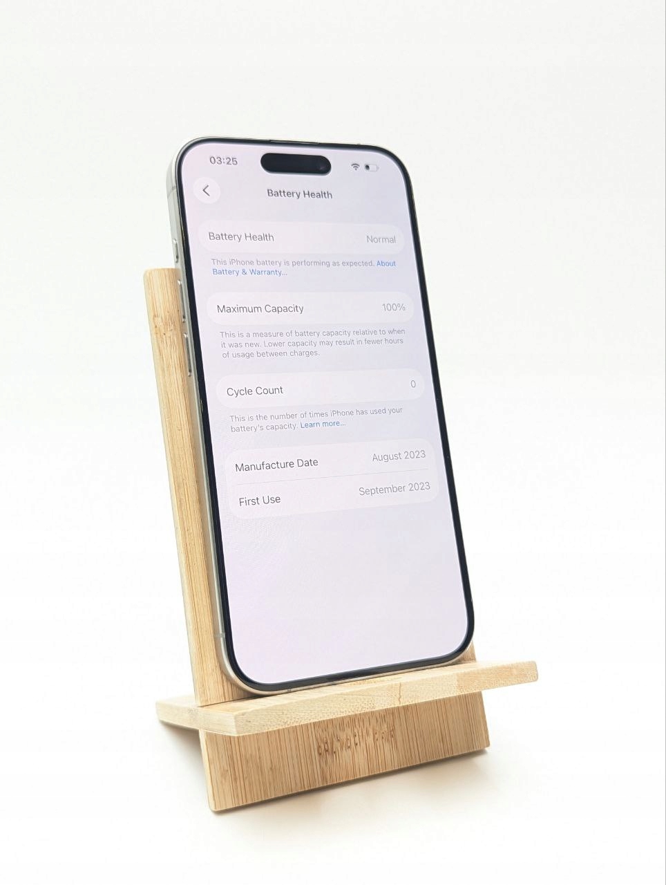 Apple iPhone 15 Pro 128GB szary| eSim| bateria 100% (Powystawowy)