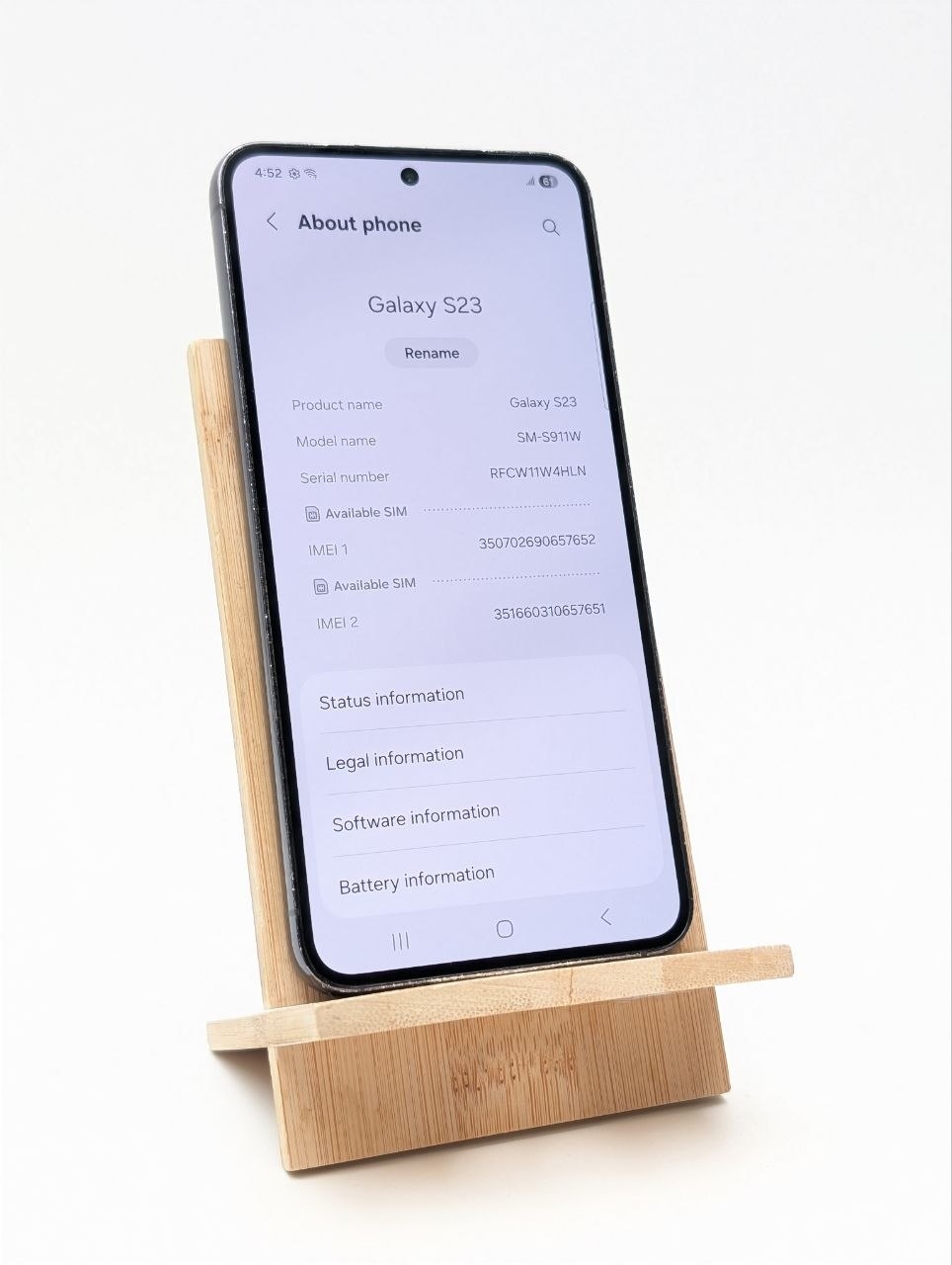Samsung Galaxy S23 128GB Czarny (Używany)