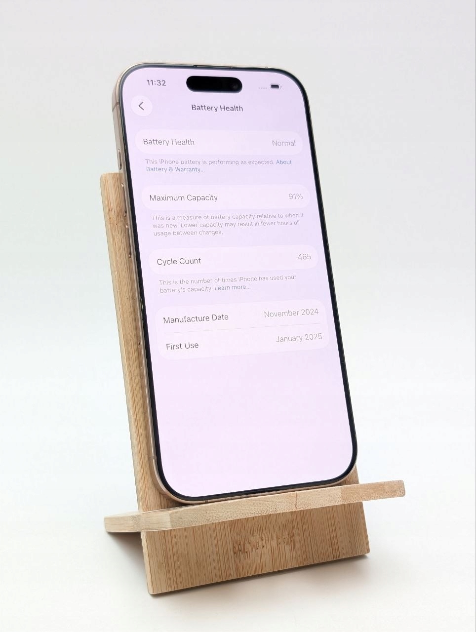 Apple iPhone 16 Pro 128GB Tytan Pustynny | bateria 100% (Powystawowy)
