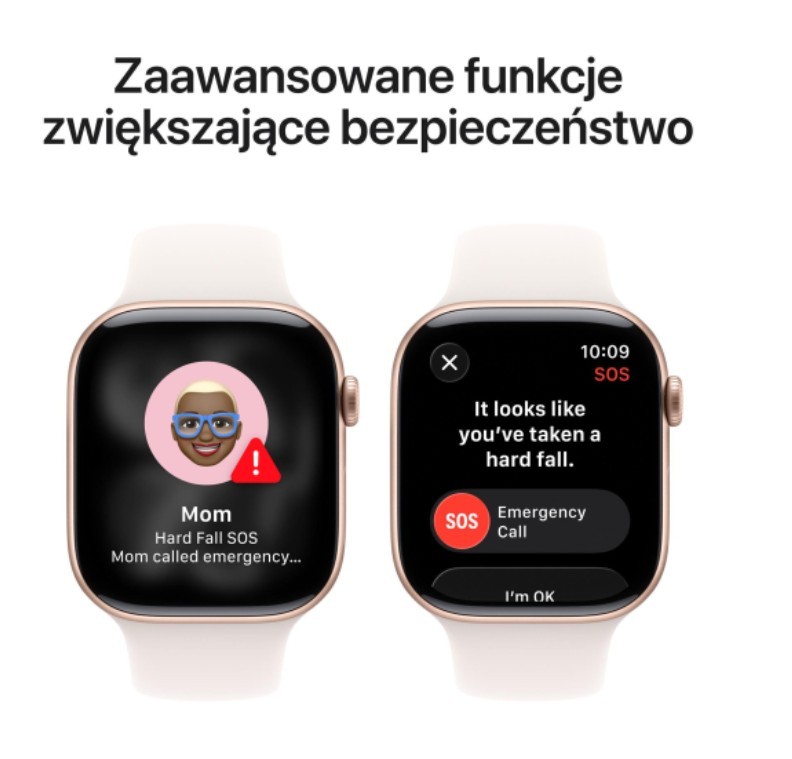 Apple Watch Series 11 GPS 42mm różowy z paskiem S/M| NOWY (Powystawowy)